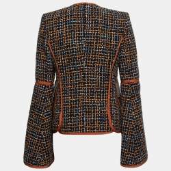 Peter Pilotto Black Panelled Tweed Jacket M