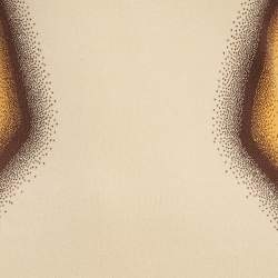 مملوكة مسبقًا فستان پي إتش 5 حياكة منقط بيج بروكلين بطبعة متدرجة بحافة متموجة مقاس متوسط - ميديم