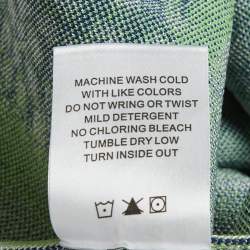 Pre Owned PH5 Blue/Green Stretch Knit Holly Pencil Skirt XS