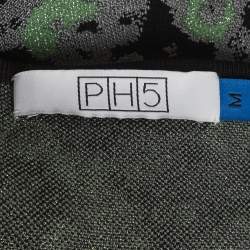 Pre Owned PH5 Multicolour Jersey Sequins Print Heather Maxi Dress M