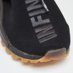 Adidas Black Knit Fabric NMD Pharrell Sneakers Size 39.5