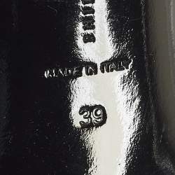 Pre Owned Philipp Plein Size 39 Gold Satin Crystal Embellished Cap Toe Slingback  Pumps