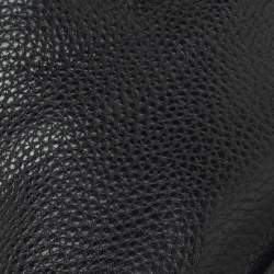 Pre Owned Philipp Plein Black Leather Skull Embellished/Studded Ankle Boots Size 39