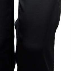 Philosophy Di Alberta Ferretti Black Satin Trousers S