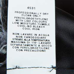 Philosophy Di Alberta Ferretti Black Satin Trousers S