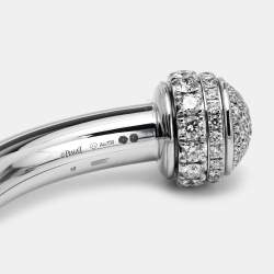 Piaget Possession Pavé Diamonds 18k White Gold Bracelet 16