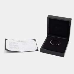 مملوكة مسبقًا Piaget Possession 18k White Gold Cuff Bracelet 16