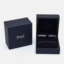 Pre Owned Piaget Possession Onyx Diamond  18k Rose Gold Bracelet