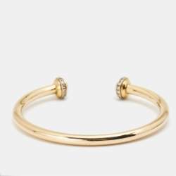 Pre Owned Piaget Possession Diamond 18k Yellow Gold Bracelet 15