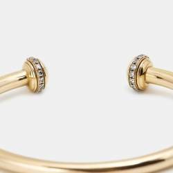 Pre Owned Piaget Possession Diamond 18k Yellow Gold Bracelet 15