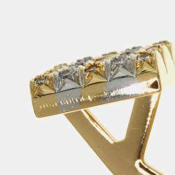 Piaget 18k Yellow Gold Diamond Cufflinks