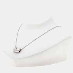Piaget 18k White Gold Possession Diamond Necklace