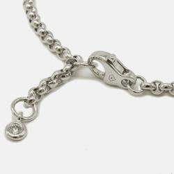 Piaget 18K White Gold and Diamond Possession Bracelet