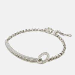 Piaget 18K White Gold and Diamond Possession Bracelet