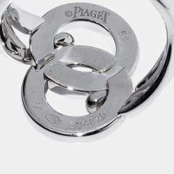 Piaget 18K White Gold and Diamond Possession Band Ring EU 52