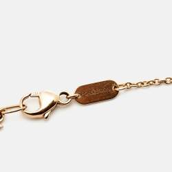 Piaget Possession Malachite Diamond 18k Rose Gold Bracelet