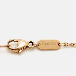 Piaget Possession Malachite Diamond 18k Rose Gold Bracelet