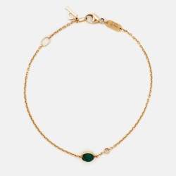 Piaget Possession Malachite Diamond 18k Rose Gold Bracelet
