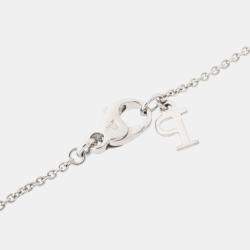 Piaget 18K White Gold and Diamond Possession Pendant Necklace