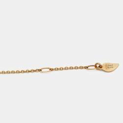 Pre Owned Piaget Rose Diamond Pink Sapphire 18k Rose Gold Bracelet