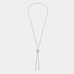 مملوكة مسبقًا قلادة بياجيه بوسيسيشن ألماس ذهب أبيض عيار 18