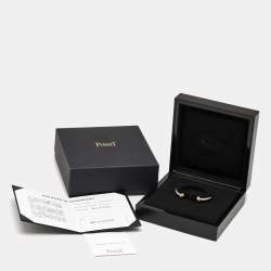 مملوكة مسبقًا سوار بياجيه بوسيشين ألماس وذهب أصفر عيار 18 مفتوح مقاس 16