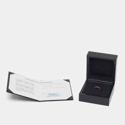 Pre Owned Piaget Possession Diamonds 18k Yellow Gold  Ring Size 53