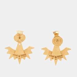 مملوكة مسبقًا Piaget Sunlight Diamond 18k Rose Gold Stud Earrings