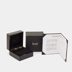 مملوكة مسبقًا Piaget Sunlight Diamond 18k Rose Gold Stud Earrings