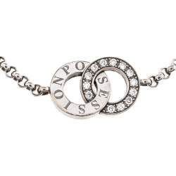 Pre Owned  Piaget Possession Toi & Moi Diamond 18K White Gold Bracelet