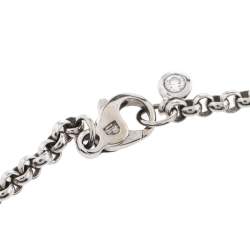 Pre Owned  Piaget Possession Toi & Moi Diamond 18K White Gold Bracelet