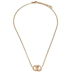 Pre Owned Piaget Possession Toi & Moi Diamond 18K Gold Pendant Necklace