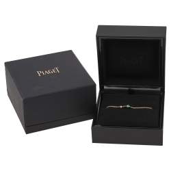 Piaget Possession Diamond Malachite 18K Rose Gold Bracelet