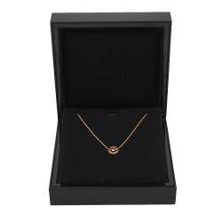 Piaget Possession Diamond 18K Rose Gold Pendant Necklace