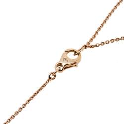 Piaget Possession Diamond 18K Rose Gold Pendant Necklace