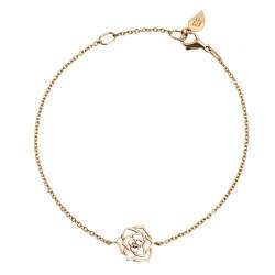 Pre Owned Piaget Rose Diamond 18K Rose Gold Charm Bracelet