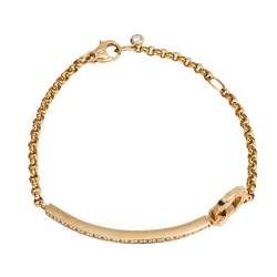 Pre Owned Piaget Possession Diamond 18K Rose Gold Bracelet