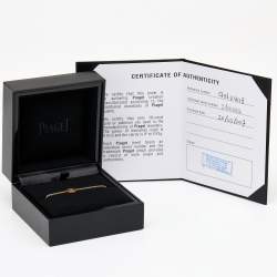 Pre Owned Piaget Rose Diamond 18K Rose Gold Charm Bracelet