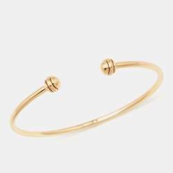 Piaget Possession 18k Rose Gold Open Cuff Bracelet 15
