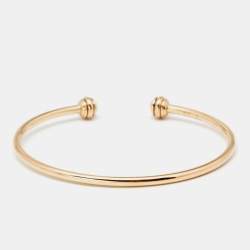 Piaget Possession 18k Rose Gold Open Cuff Bracelet 15