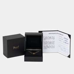 Pre Owned Piaget Rose Diamond 18k Rose Gold Chain Necklace