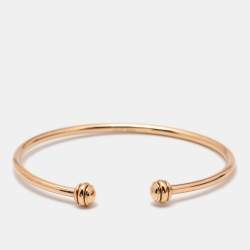 Piaget Possession 18k Rose Gold Open Cuff Bracelet 15 Piaget TLC