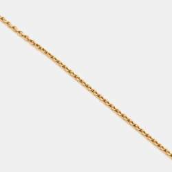 مملوكة مسبقًا Piaget Possession Malachite Diamond 18k Rose Gold Chain Necklace