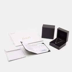 مملوكة مسبقًا Piaget Possession Malachite Diamond 18k Rose Gold Chain Necklace