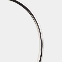 Piaget Possession Diamond 18k White Gold Open Bangle Thin Bracelet 15