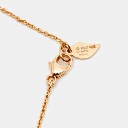 Piaget Rose Diamond 18k Rose Gold Necklace