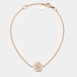 Pre Owned Piaget Rose Diamond 18k Rose Gold Bracelet