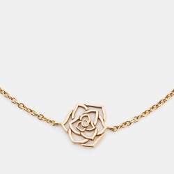 Pre Owned Piaget Rose Diamond 18k Rose Gold Bracelet