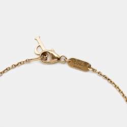 Pre Owned Piaget Possession Onyx Diamond 18K Rose Gold Bracelet