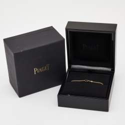 Pre Owned Piaget Possession Onyx Diamond 18K Rose Gold Bracelet